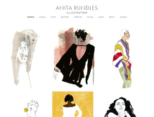 Tablet Screenshot of anitarundles.com